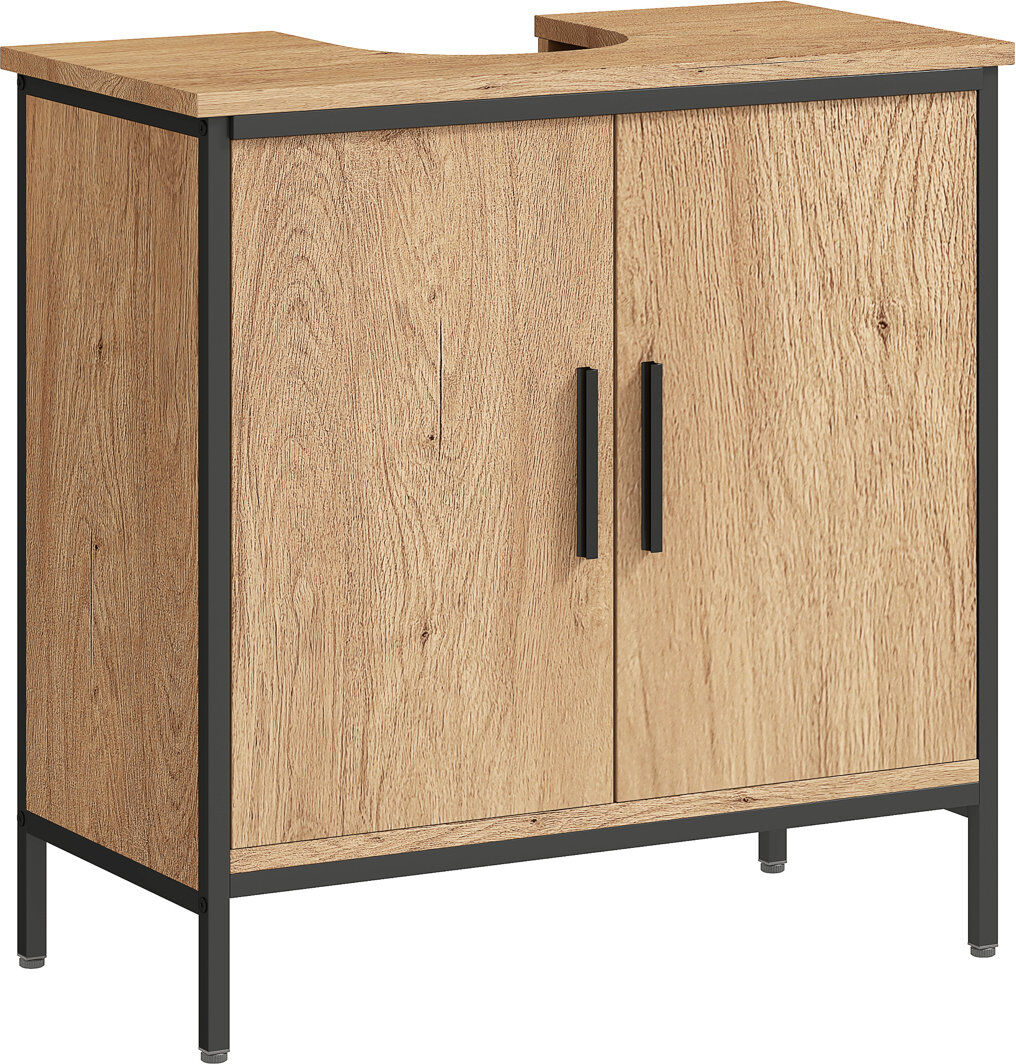 Borough Wharf Freestanding Under Sink Cabinet Natural 60cm H X 60cm W X 30cm D