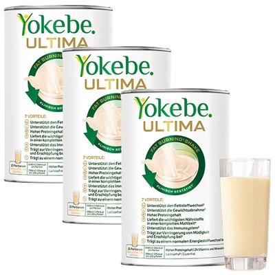 Yokebe Ultima Fat Burning Shake Pulver NF x3 3x400 g