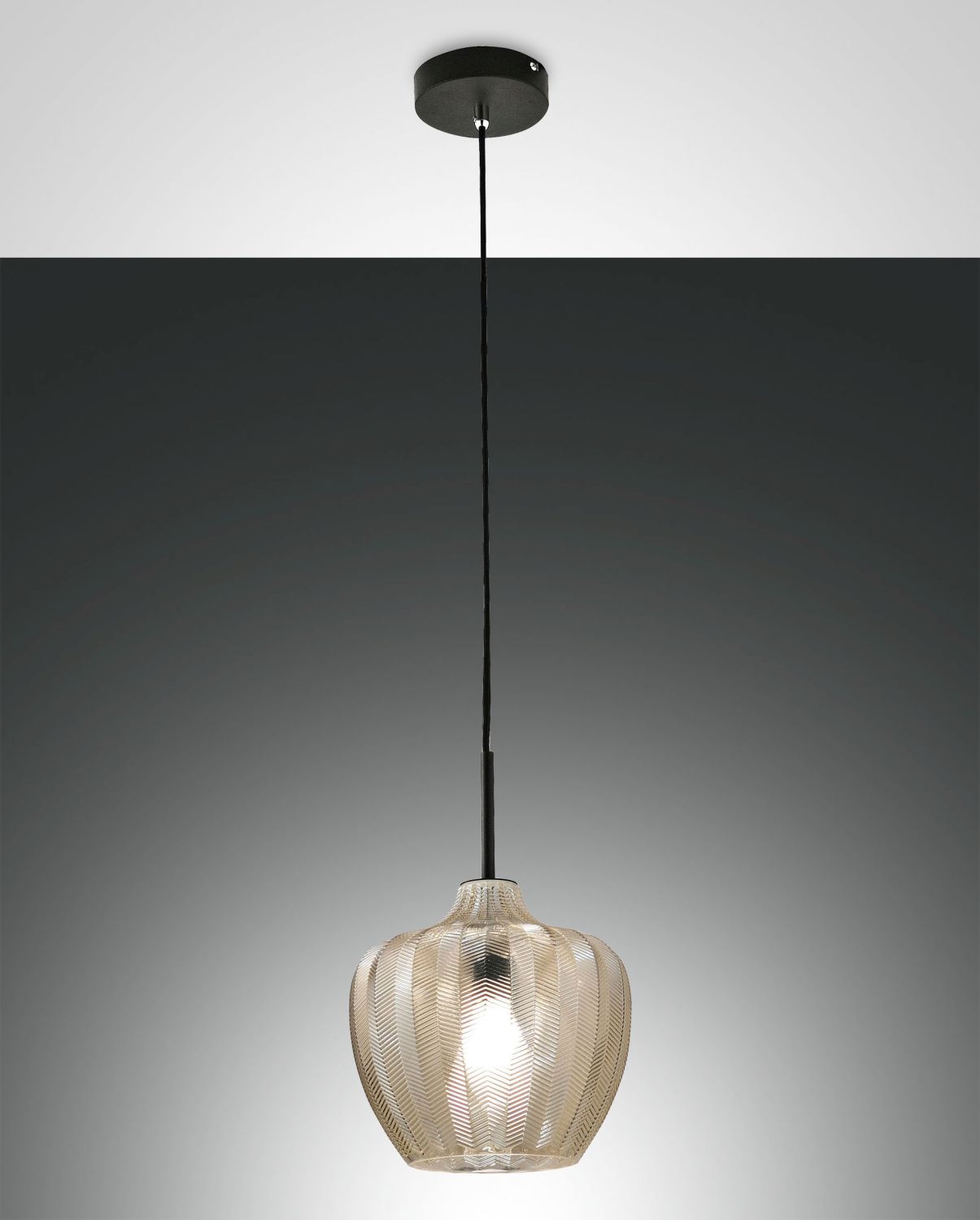Fabas Luce Pendelleuchte GALLURA Champagner 3722-40-167 8019282540489