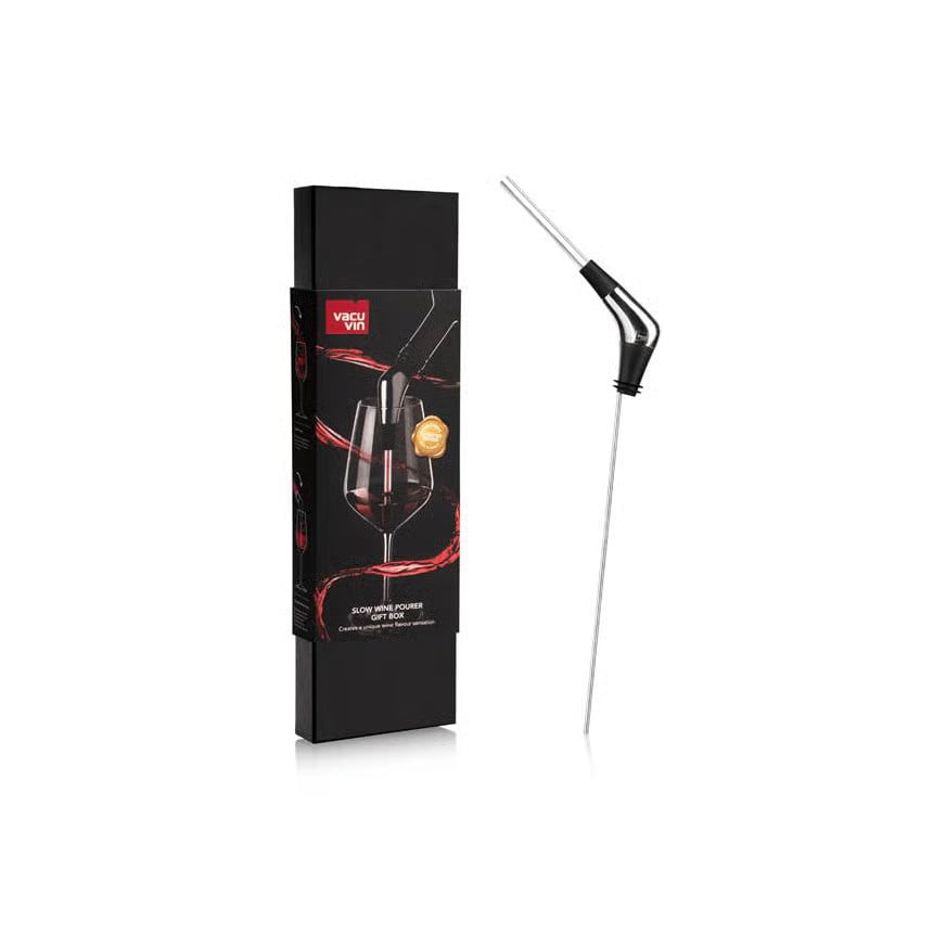 Vacuvin Slow Pourer geschenkset Zwart