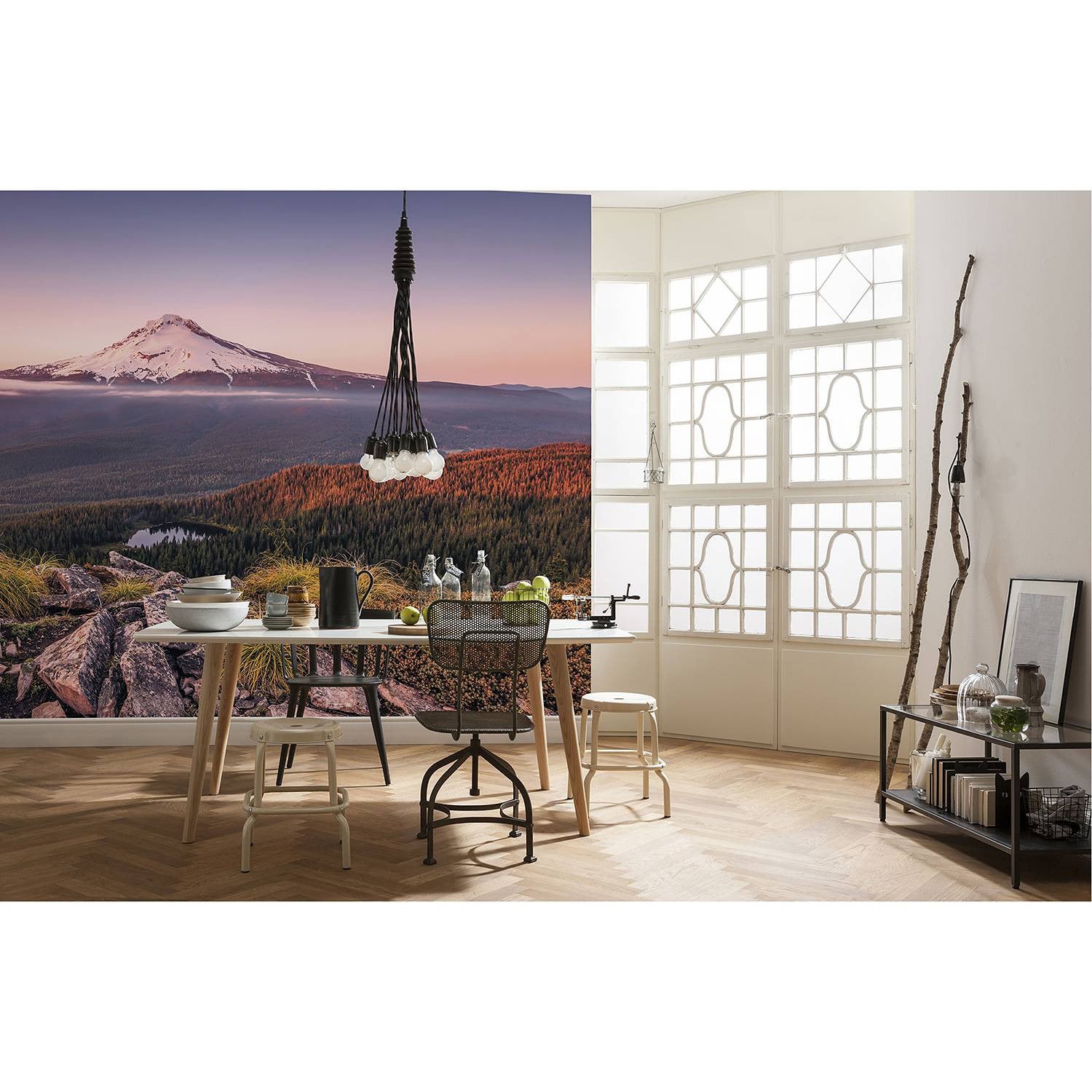 home24 Fotobehang Kingdom of a Mountain 400cm