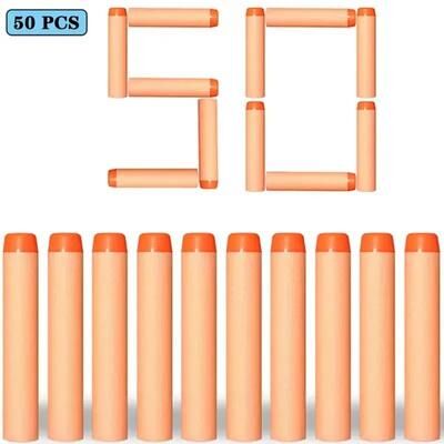 Uplifted Finds Refill Darts Bullets For Nerf N Strike Elite Series Blasters 50 Pcs Orange