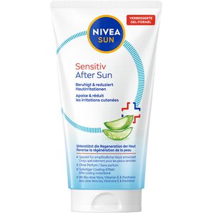 Nivea After-Sun Sun Sensitiv SOS Creme-Gel, mit Bio-Aloe Vera, Vitamin E und Panthenol, 150 ml