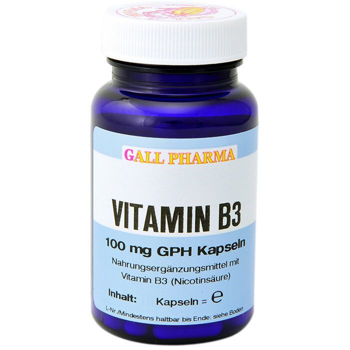 Vitamin B3 100 mg GPH Kapseln 180 St