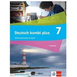 Deutsch kombi plus 7. Differenzierende Ausgabe Baden-Württemberg, Schulbücher