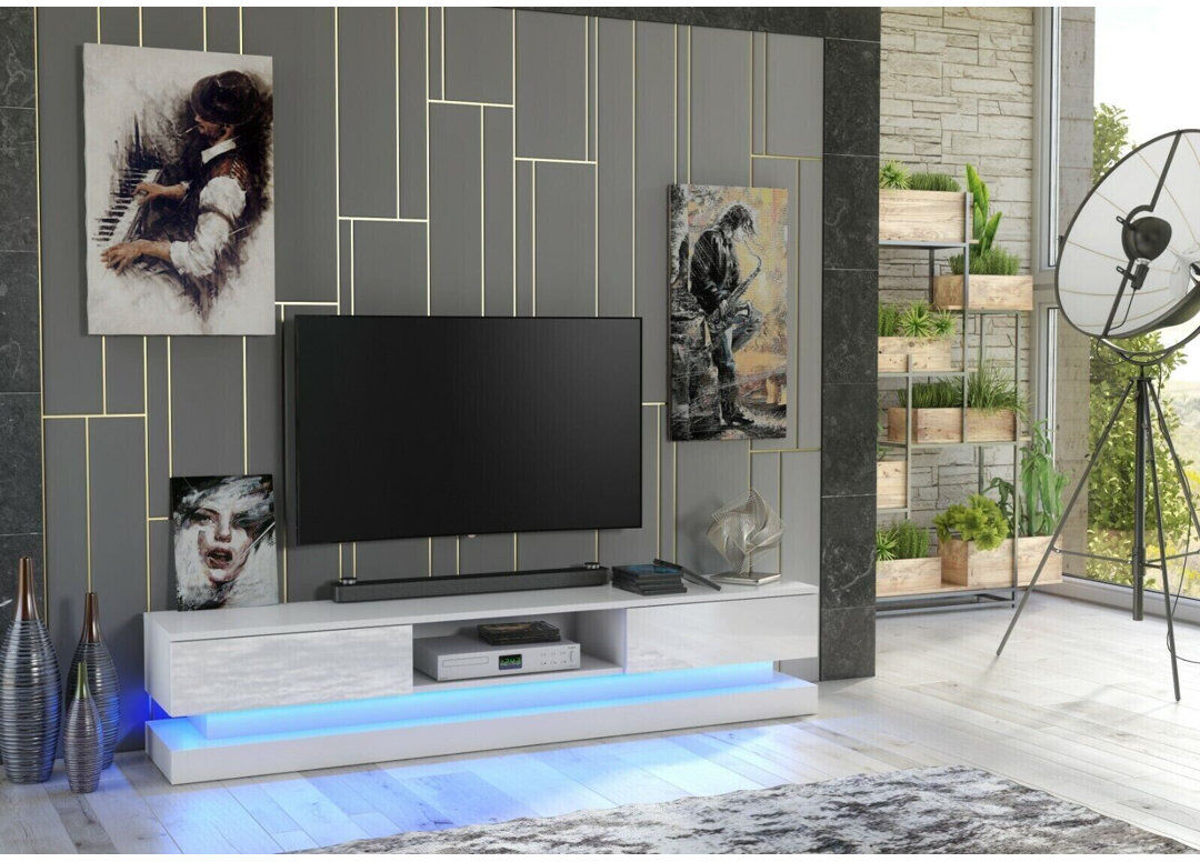 Metro Brodney TV Stand for TVs up to 48" White 48"