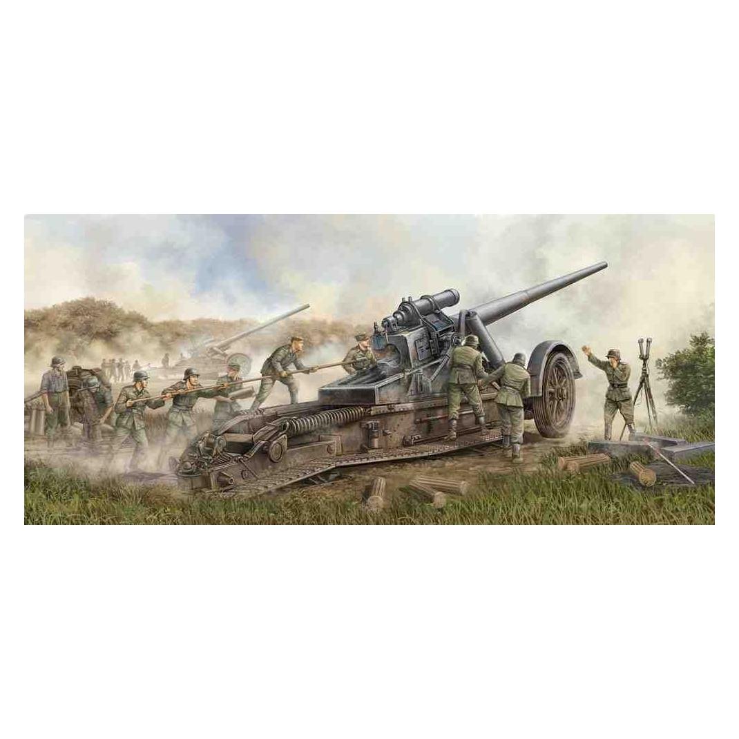Trumpeter German 17cm Kanone 18 Heavy Gun (02313)