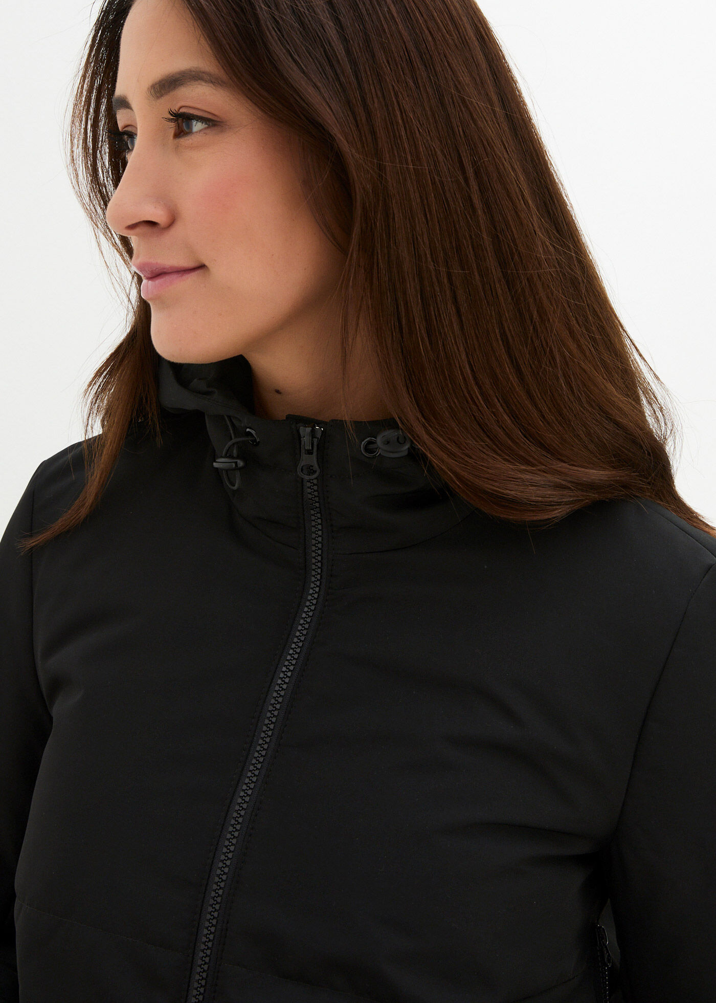 Umstandsjacke BONPRIX, Damen, Gr. 36, schwarz, Obermaterial: 100% Polyester. Futter: 100% Polyester. Wattierung: 100% Polyester, unifarben, lässig geschnitten, Jacken Umstandsjacke, 3-in-1 Funktion, regen- und windabweisendes Material, Topseller