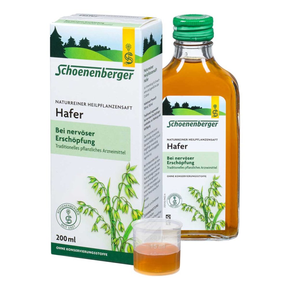 SALUS Pharma GmbH Schoenenberger Naturreiner Heilpflanzensaft Hafer 00692127