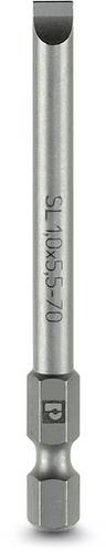 Phoenix Contact 1212572 SF-BIT-SL Schlitz-Bit Antrieb: 1/4" (6.3 mm) Abtrieb: Schlitz 70 mm
