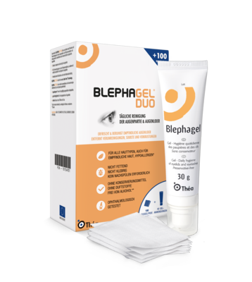 Thea Pharma GmbH BLEPHAGEL Duo 30 g+Pads 1 P 10134931