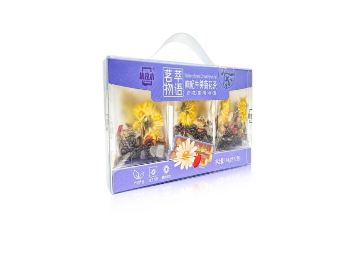 JiLiangMu Thé au Baies de Goji, Bardane et Chrysanthème 144 g