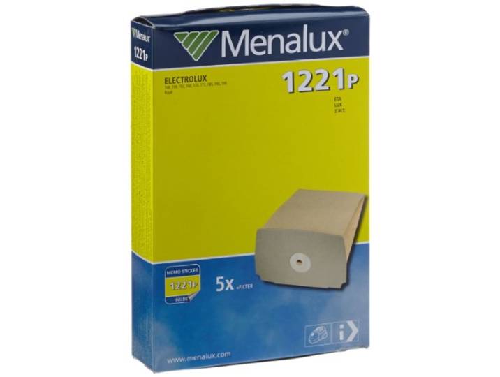 Menalux 1221 P / 5 stofzakken/papier/Electrolux 750 / Royal