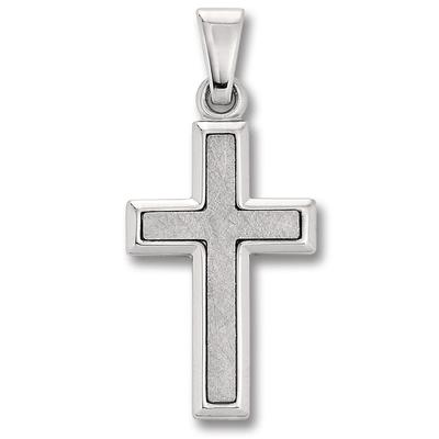 Kettenanhänger ONE ELEMENT "Kreuz Anhänger aus 925 Silber", silber, Schmuckanhänger, Damen, Silber 925 (Sterlingsilber), Kettenanhänger, Ausdruck von Individualität – dezent, bedeutungsvoll, nah am Herzen