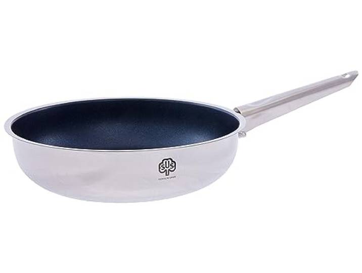 Schulte-Ufer 6870-24 i Bratpfanne Romana i XXStrong hoch, 24 cm, Edelstahl, Silber