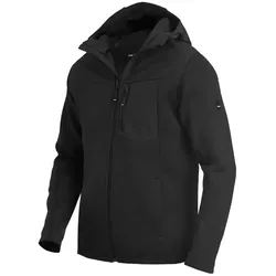 Hybrid-Softshelljacke "MAXIMILIAN" - 3XL - schwarz