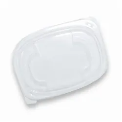 MONOUSO - Wiederverwendbare Plastikdeckel aus PP für Behälter 400 und 600ml 19x14x2cm (480 Stück)