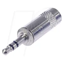 NEUTRIK NYS231 - Klinkenstecker, 3,5 mm, Stereo, 3-pol