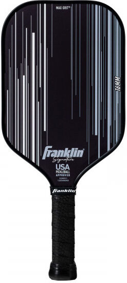 Franklin Signature Pro Series Pickleball Paddle Black 16 mm