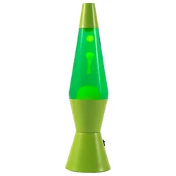 Total Juggling, Tischlampe, iTotal - Spaceship LED Lava Lamp with green base (XL3334)