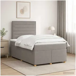 vidaXL, Boxspringbett, Boxspringbett (120 x 190 cm)