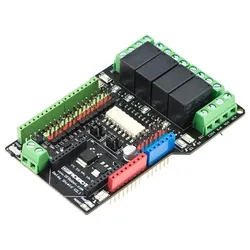 DFRobot 4-Kanal-Relais-Shield, 4 Relais, Optokoppler, XBee-Sockel, Arduino UNO kompatibel, 5A 240V