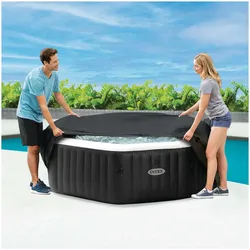 Intex, Poolheizung, 28536 Solar-Abdeckung für PureSpa, achteckig, 4-Sitzer