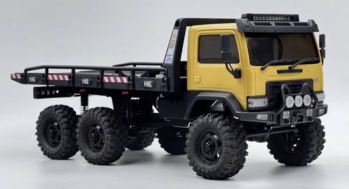 Hobby Plus 1:18 CR-18P "Arktos" 6x6-V1.5 Sand-Col. RTR Brushed 1:18 RC Modellauto Elektro Rock Crawler Allradantrieb (6WD) RtR