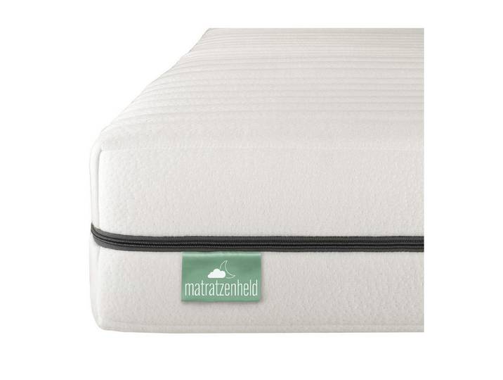 Kaltschaummatratze 7-Zonen Matratze Wellness - H2, H3, H4 & H5, Matratzenheld, 18 cm hoch, verschiedene Größen & Härtegrade - atmungsaktiv, allergikergeeignet