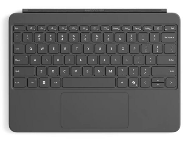 Microsoft Surface Pro Keyboard Tastatur QWERTZ schiefer EP2-00428