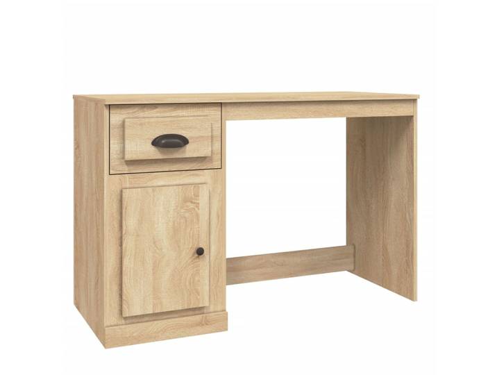 vidaXL Bureau avec tiroir chêne Sonoma 115x50x75 cm