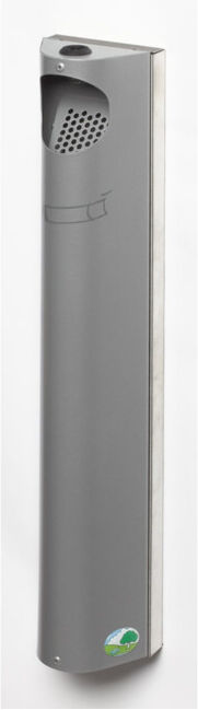 VAR Cendrier mural B 12 verrouillable argent 3,5 l (45063)
