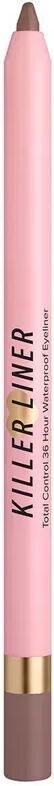 Too faced - Waterproof Eyeliner, Killer liner Waterproof, 1.2 g, TAUPE
