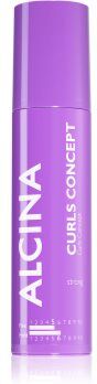 Alcina Strong gel de styling para fortalecer os cabelos naturalmente ondulados 100 ml. Strong