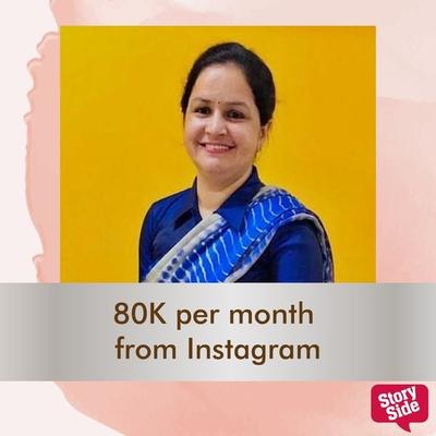 80K per month from Instagram - Sindhy Kashyap, Audio, 9789356040601