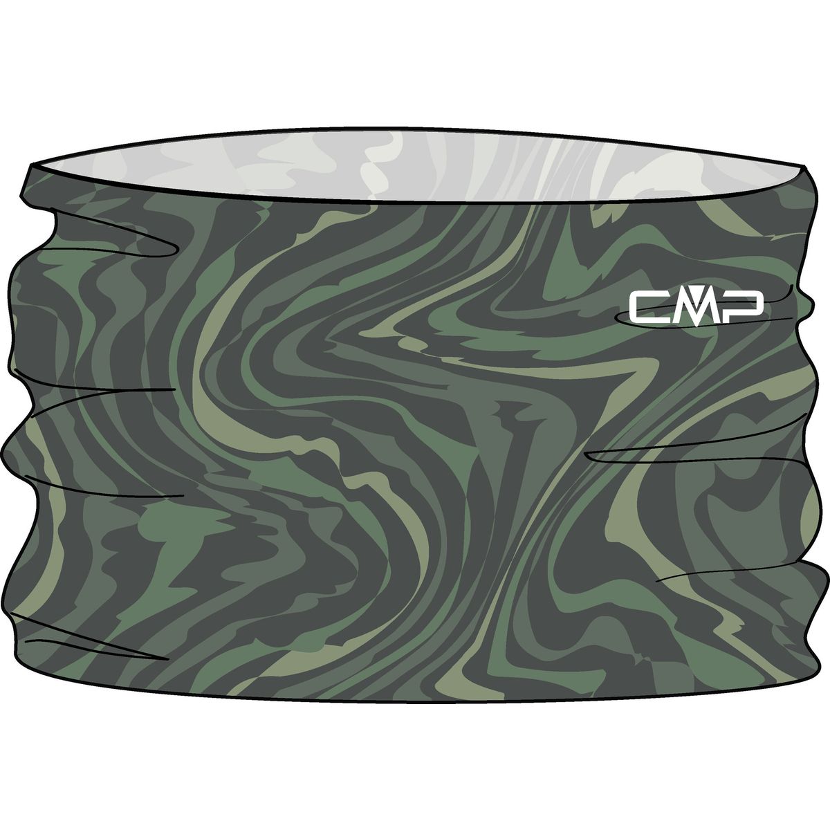 CMP Unisex Neckwarmer jungle-green tea (44ZZ) U 6595540-44ZZ-U