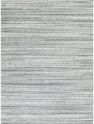 Exquisite Rugs Rossini handloomed Nylon/PET Yarn Gray/Light Gray Area Rug