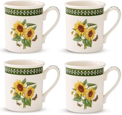 Portmeirion Botanic Garden Etchings Earthenware Breakfast Mug
