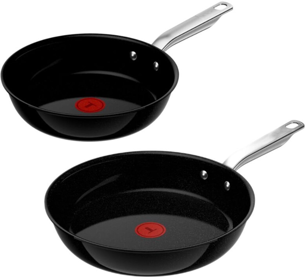 Tefal Experience Ceram Fusion Core 2-delige inductie koekenpannenset