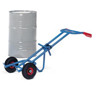 Fetra Sackkarre Fasskarre, 1065, Vollgummireifen, für 200l Fässer, Tragkraft 300kg