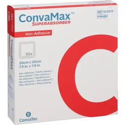 CONVAMAX Superabsorber nicht adhäsiv 20x20 cm