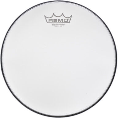 Remo "10" Silent Stroke Mesh Head" Weiß
