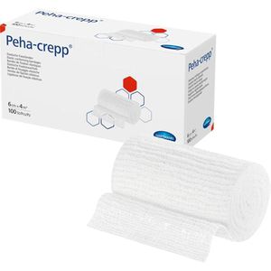 Hartmann Fixierbinden Peha-crepp, 100 Stück, 4m x 6cm