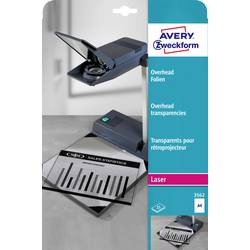 Avery-Zweckform Overhead 3562 Overhead-Projektor-Folie DIN A4 Laserdrucker, Kopierer Transparent 25 St.