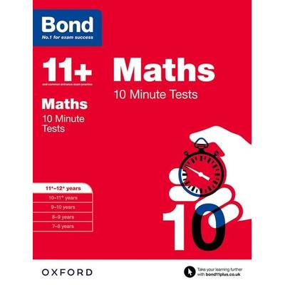 Bond 11+ Maths 10 Minute Tests for Age 11-12+ | For the 11+, 13+, and other school entrance exams, Taschenbuch von Bond 11,Sarah Lindsay, Oxford