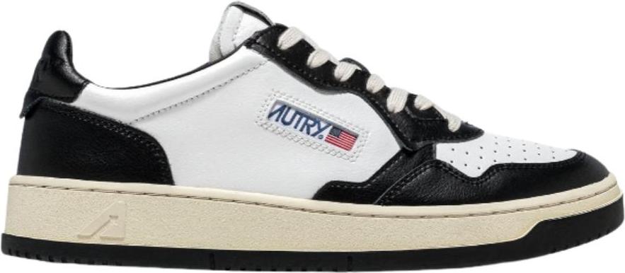 AUTRY MEDALIST LOW Weiß/Schwarz - Sneakers - AULMWB01
