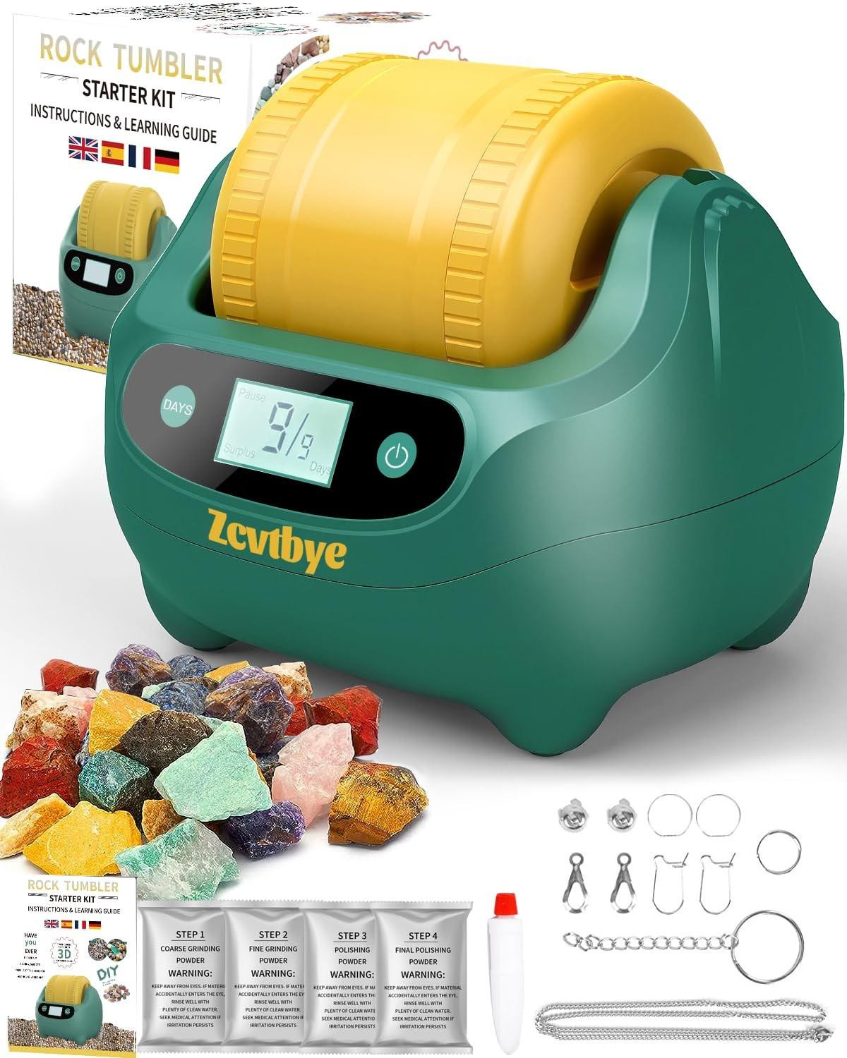 Rock Tumbler Kit voor het polijsten van stenen