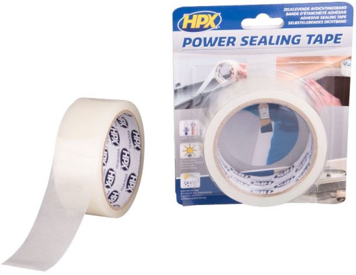 Nastro sigillante HPX monoadesivo - semi-trasparente 38mm x 1,5m