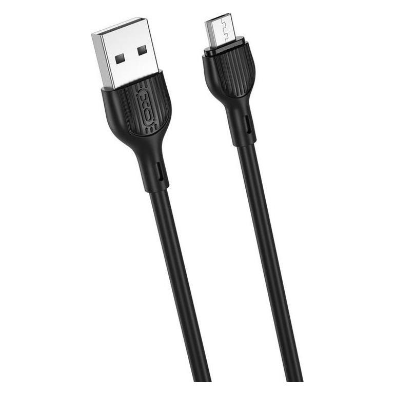 xO Kabel NB200 USB - microUSB 1,0m 2.1A schwarz (1 m, 10.50 W) (33469991)