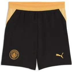 PUMA Manchester City FC Shorts 2026/27 Kinder 03 - PUMA black/flaxen 140